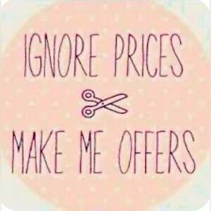 Love the item but not the price….make us and offer!!